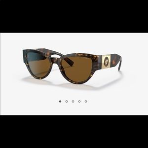 Versace Medusa Medallion Cat Eye Sunglasses